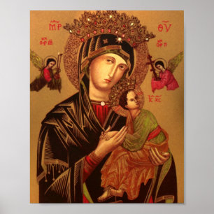 Póster Nuestra Señora de la Ayuda Perpetua Versión Origin