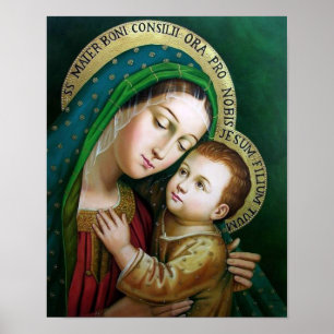 Póster Nuestra Señora de la Buena Consejera