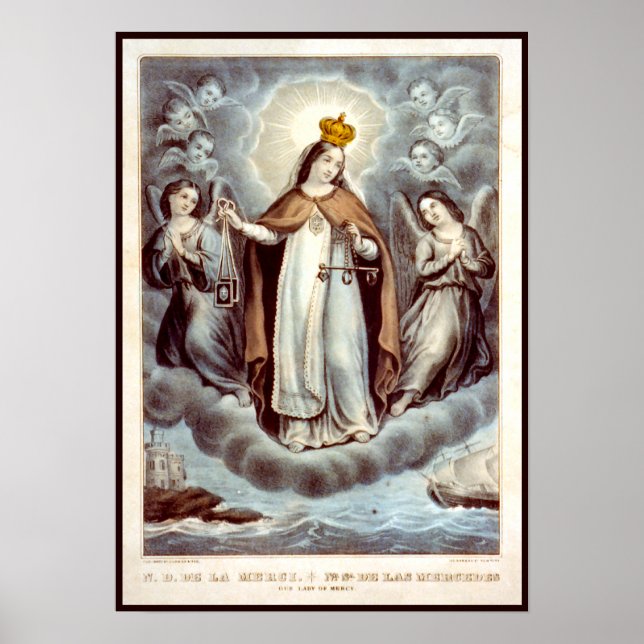 Póster Nuestra Señora de la Merced (Frente)