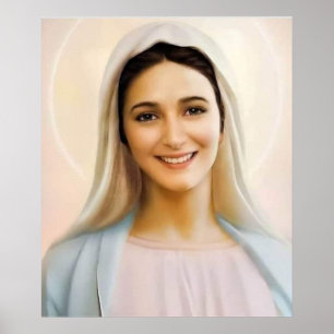 Póster Nuestra Señora de la Paz, Madre de la Paz, Reina d