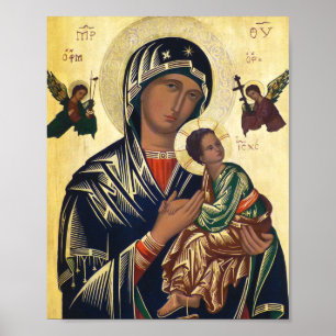 Póster Nuestra Señora de la Perpetua Ayuda
