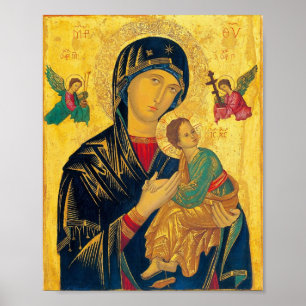 Póster Nuestra Señora de la Perpetua Ayuda