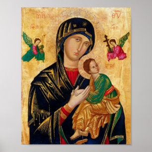 Póster Nuestra Señora de la Perpetua Ayuda