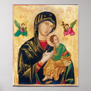 Póster Nuestra Señora de la Perpetua Ayuda
