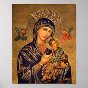 Póster Nuestra Señora de la Perpetua Ayuda