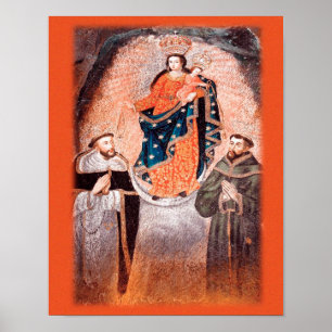 Póster Nuestra Señora de Las Lajas