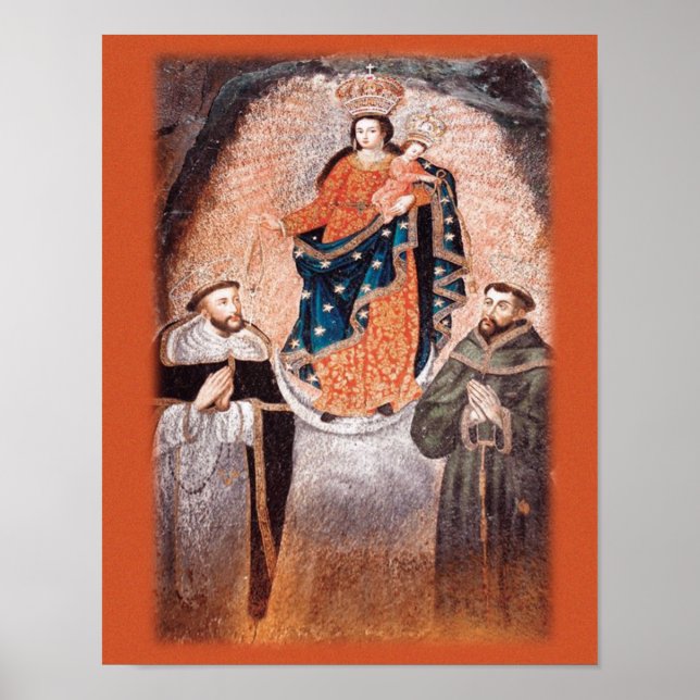 Póster Nuestra Señora de las Lajas (Frente)