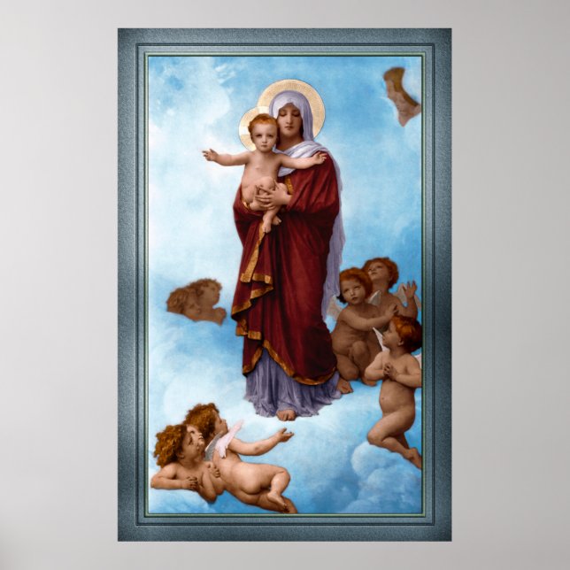Póster Nuestra Señora de los Ángeles, por William Bouguer (Frente)
