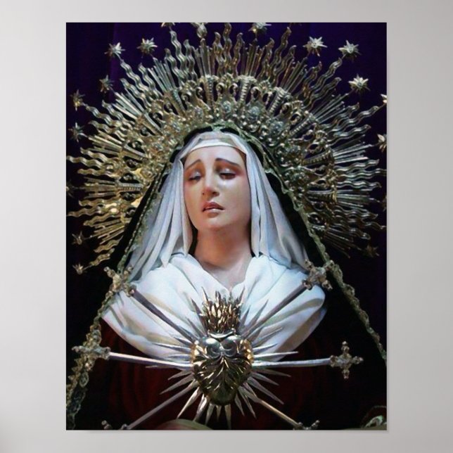 Póster Nuestra Señora de los Dolores (Frente)