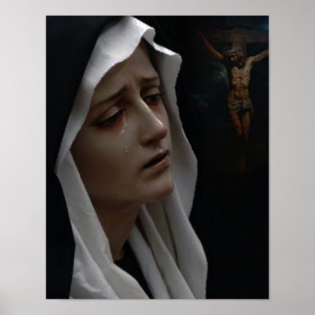 Póster Nuestra Señora de los Dolores. (Frente)