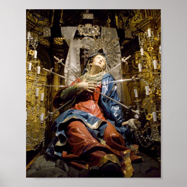 Póster Nuestra Señora de los Dolores (Frente)