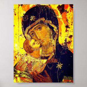 Póster Nuestra Señora de Vladimir