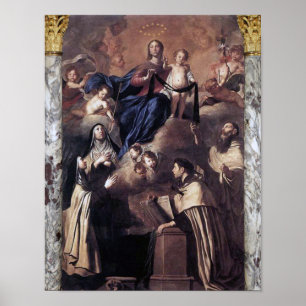 Póster Nuestra Señora del Monte Carmelo