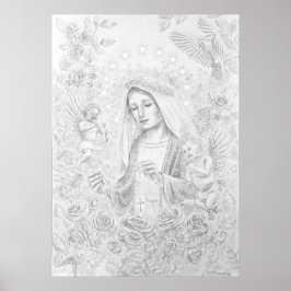 Póster Nuestra Señora del Rosario