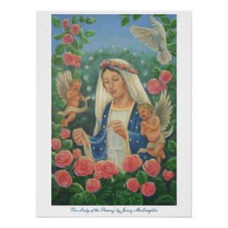 Póster 'Nuestra Señora del Rosario' de Jenny McLaughlin