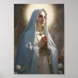 Póster Nuestra Señora la bendita madre Mary Imprimir