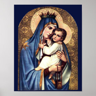 PÓSTER NUESTRA SEÑORA OF EL MONTE CARMELO