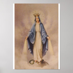 Póster Nuestra señora Queen del cielo