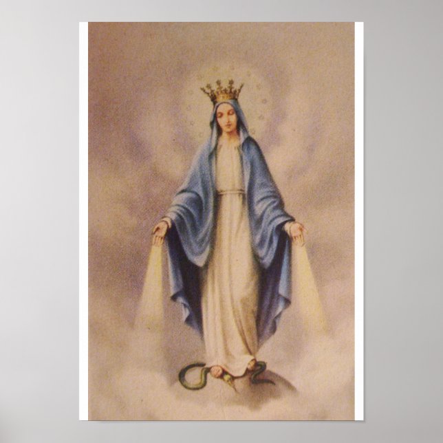 Póster Nuestra Señora Reina del Cielo (Frente)