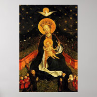 Nuestra Señora Virgen María del Poster de la Luna