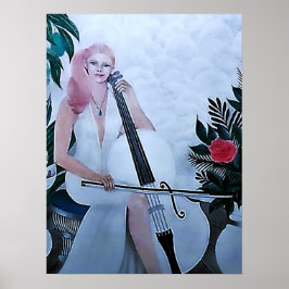 PÓSTER NUESTRA SEÑORITA VIOLONCHELISTA     