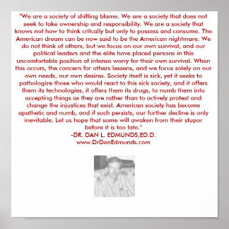 PÓSTER NUESTRA SOCIEDAD EN PROBLEMAS