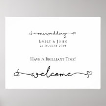 Nuestro corazón de bienvenida Boda cambia el Rótul