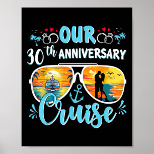 Póster Nuestro crucero de aniversario de bodas número 30