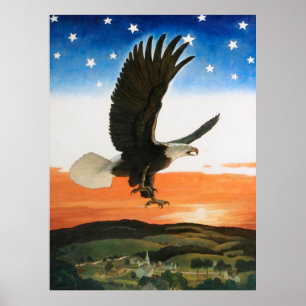 Póster Nuestro Emblema por Newell Convers Wyeth