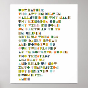 Póster Nuestro padre, retro, Poster