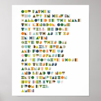 Póster Nuestro padre, retro, Poster