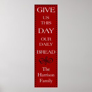 Póster Nuestro pan diario