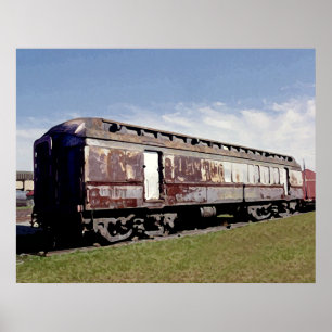 Póster Nuestro patrimonio ferroviario