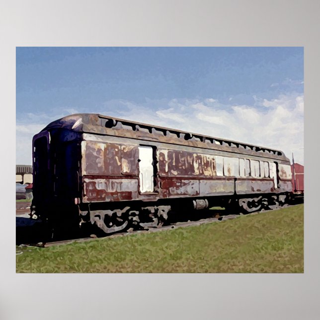 Póster Nuestro patrimonio ferroviario (Frente)