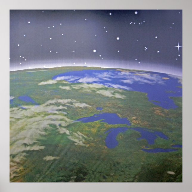 Póster Nuestro planeta (Frente)