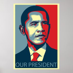 Póster Nuestro presidente