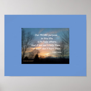 PÓSTER NUESTRO PRIMER POSTER DE PROPÓSITO