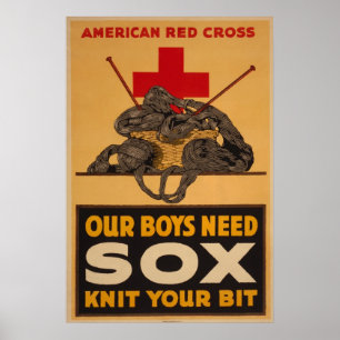 Póster Nuestros chicos necesitan Sox