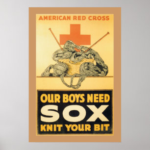 Póster Nuestros chicos necesitan Sox