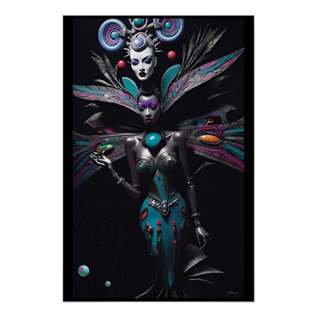 Póster Nuestros mejores ángeles de diversidad, equidad e  (Anverso)