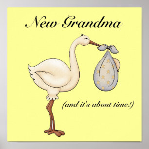 Póster Nueva abuela