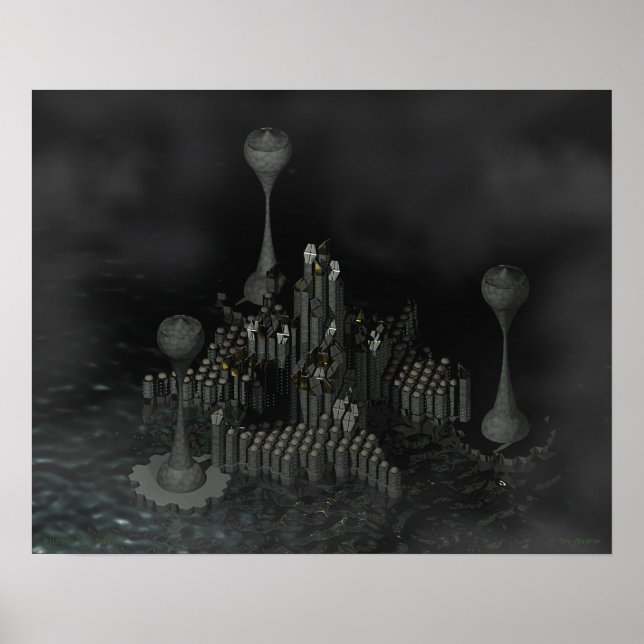 Póster Nueva Atlantis (Frente)