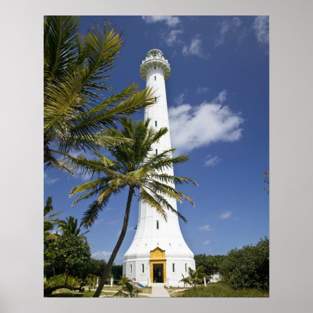 Póster Nueva Caledonia, Isla Amedee. Islet Amedee (Frente)