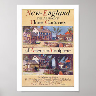 Póster Nueva Inglaterra