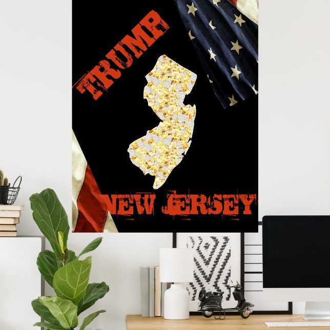 PÓSTER NUEVA JERSEY  (Oficina en casa)