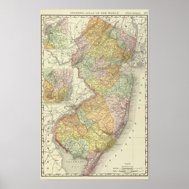 Póster Nueva Jersey 10 (Frente)