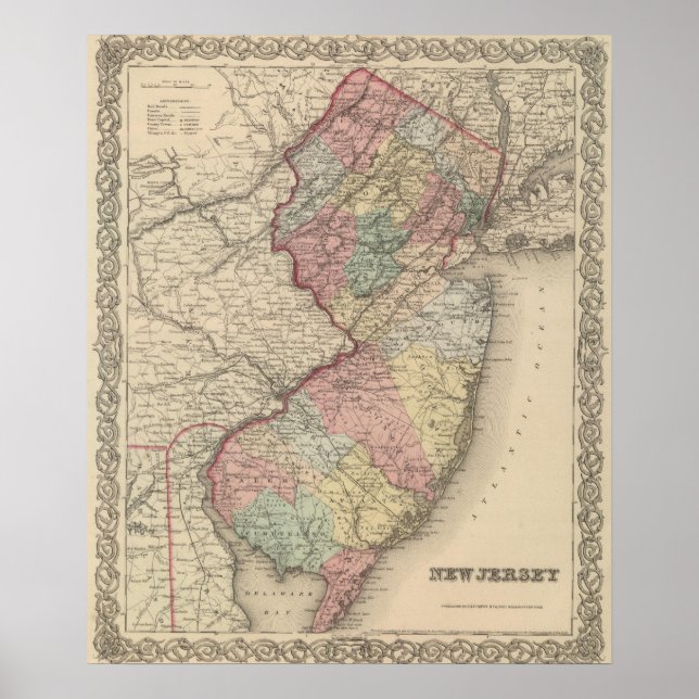 Póster Nueva Jersey 13 (Frente)