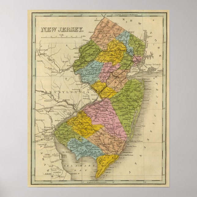 Póster Nueva Jersey 5 (Frente)