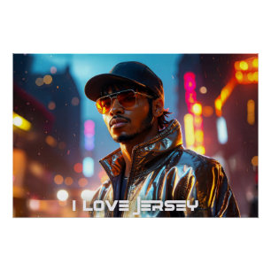 PÓSTER NUEVA JERSEY - AMO JERSEY