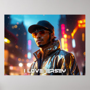 PÓSTER NUEVA JERSEY - AMO JERSEY